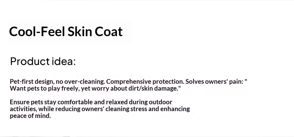 Pet sun protection clothing, four-legged dog cooling clothing, skin-protecting clothing to prevent hair flying and cool down, suitable for medium and large dogs in summer