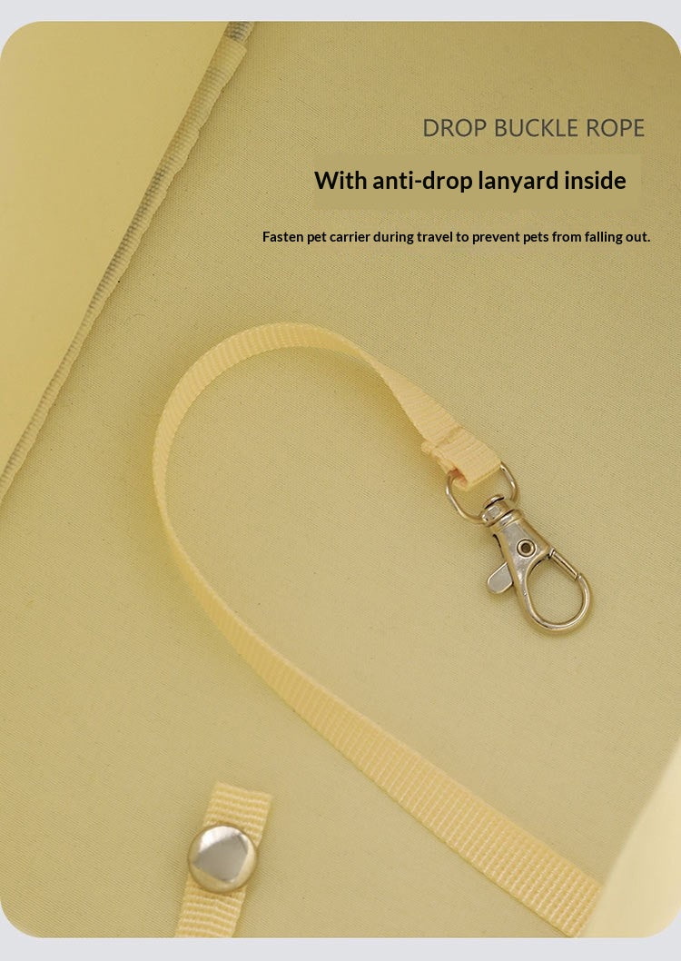 Winter Warmth Pet Bag Single Shoulder Bag Cat Bag Cross-Shoulder Dog Bag Warm and Portable Pet Bag with Thick Handle