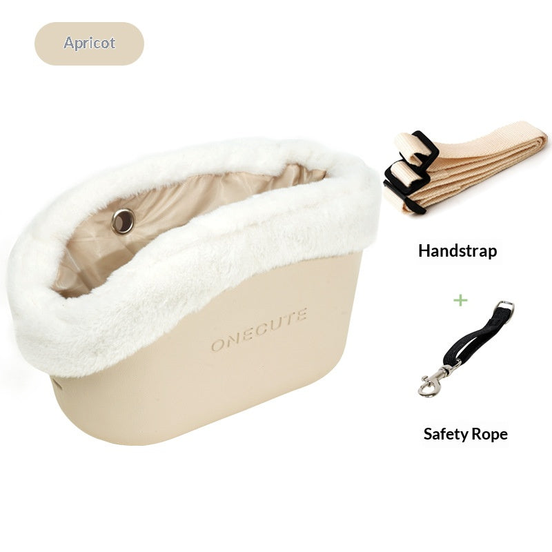 Small pet portable dog outdoor bag, hand-held shoulder cat/dog pet bag, outdoor portable cat/dog pet bag, summer