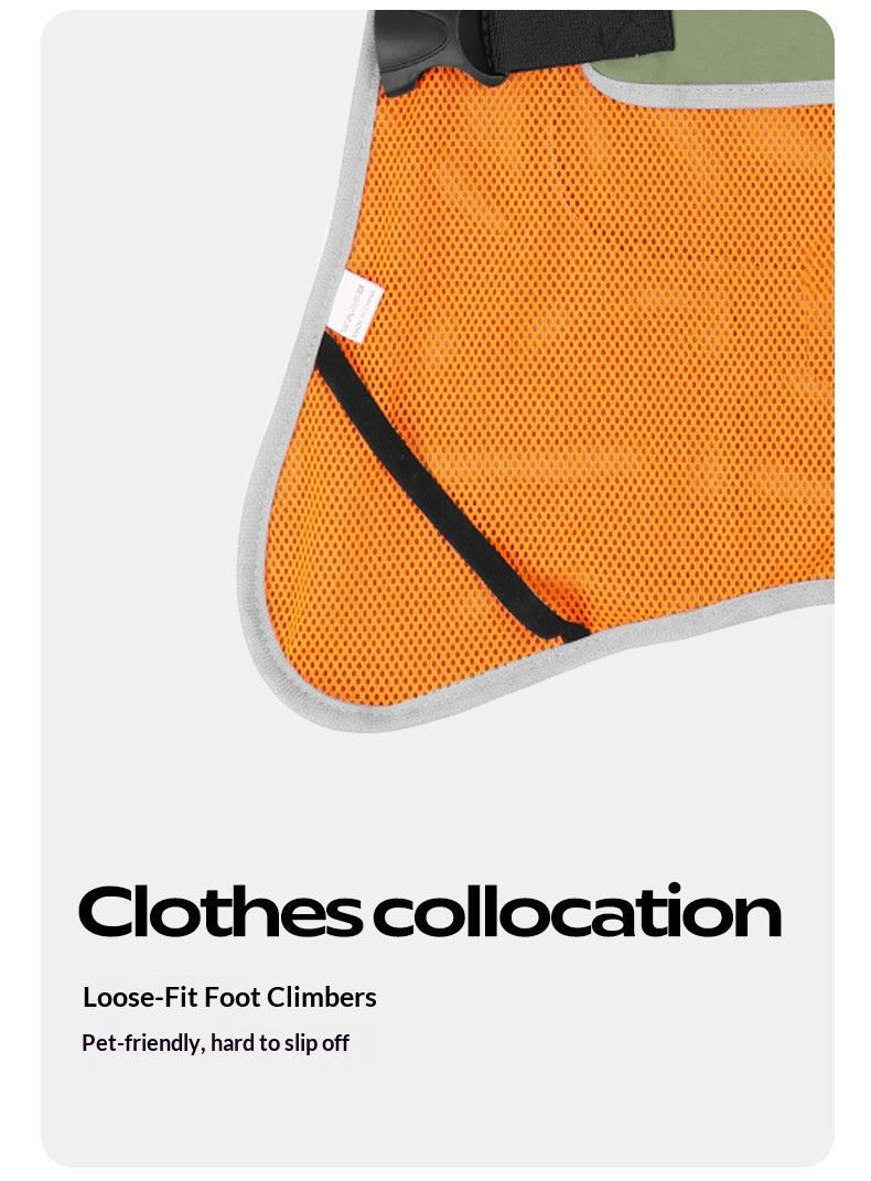 Cross-border dog clothing, pet windbreaker, waterproof and rainproof outdoor clothing for medium and large dogs, rain or shine