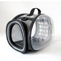 Crossbody pet bag breathable portable cat outdoor bag dog backpack foldable transparent cat bag large capacity travel bag wholesale