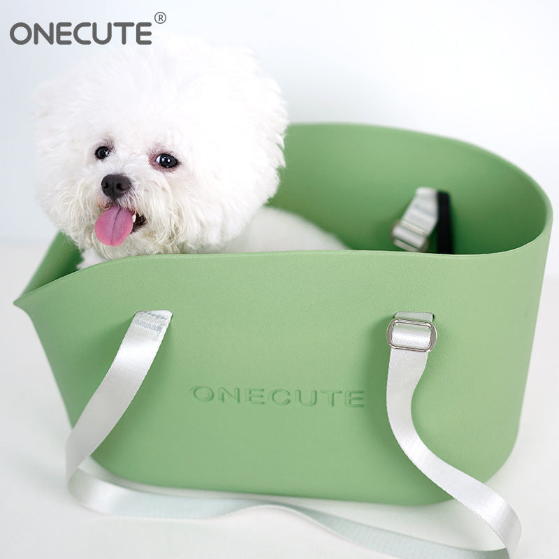 Small pet portable dog outdoor bag, hand-held shoulder cat/dog pet bag, outdoor portable cat/dog pet bag, summer