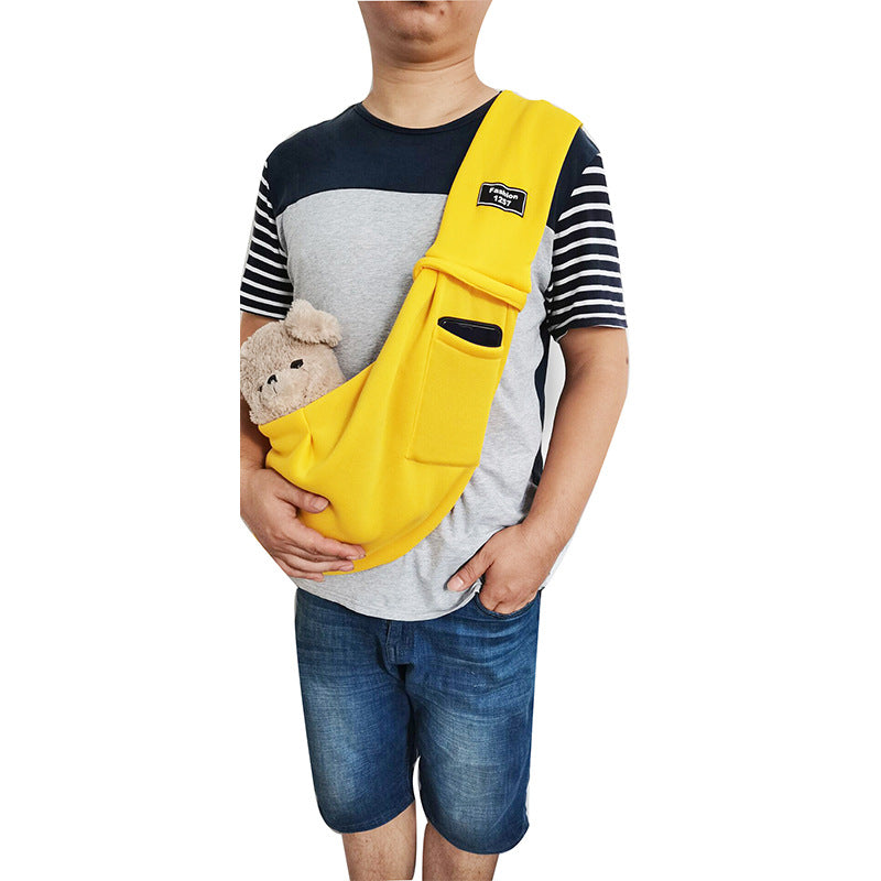 Cross-border new foldable cat bag, pet supplies crossbody dog backpack outdoor portable wholesale pet bag