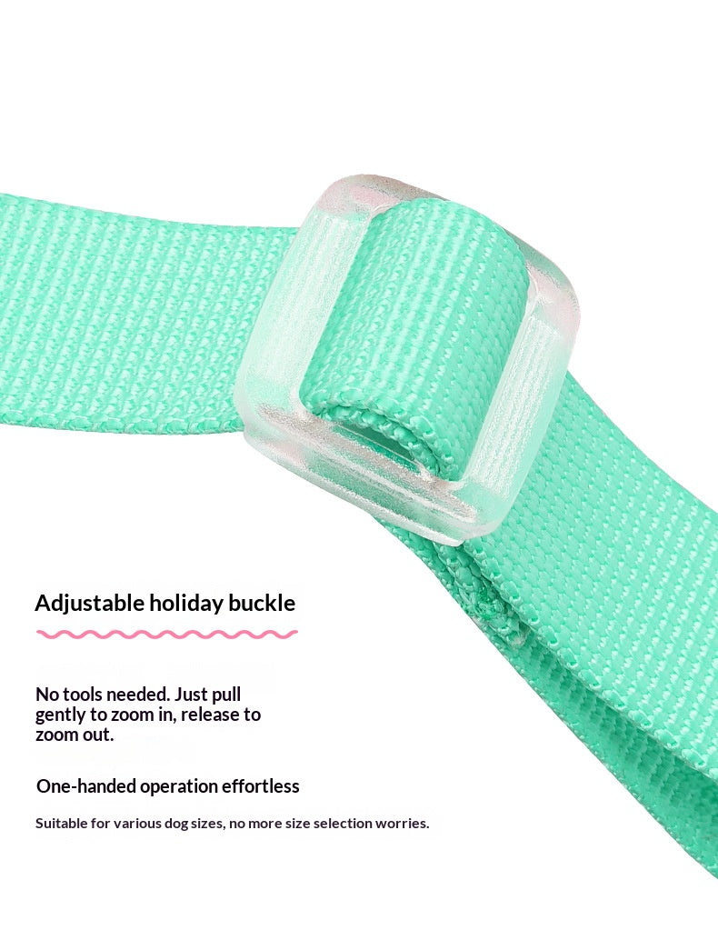 Durable T-shaped comfortable dog leash, dog harness, vest, pet walking leash for small and medium-sized dogs