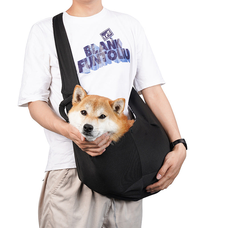 Cross-border new foldable cat bag, pet supplies crossbody dog backpack outdoor portable wholesale pet bag