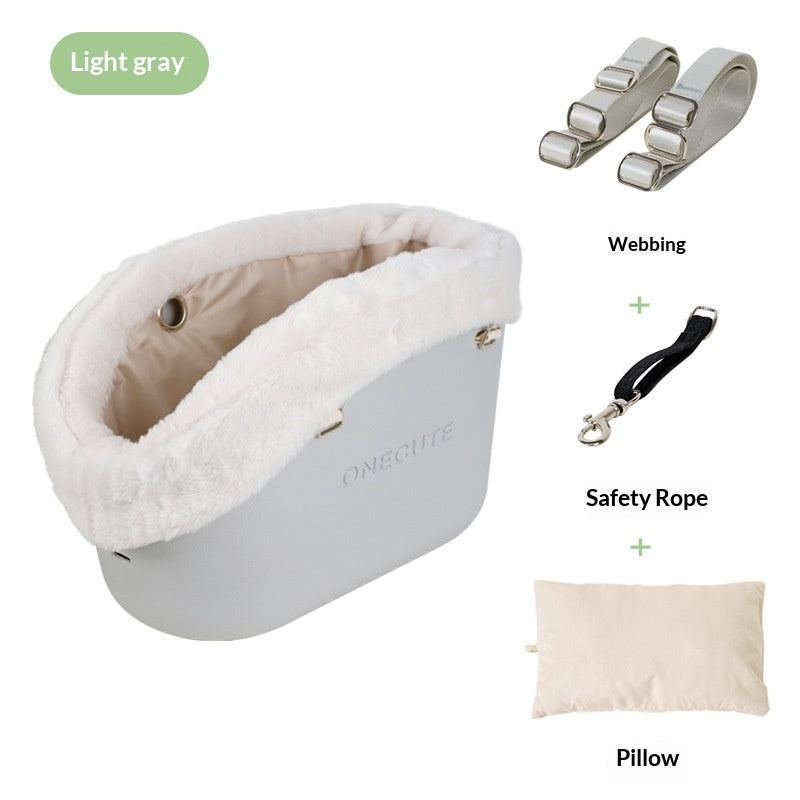 Small pet portable dog outdoor bag, hand-held shoulder cat/dog pet bag, outdoor portable cat/dog pet bag, summer