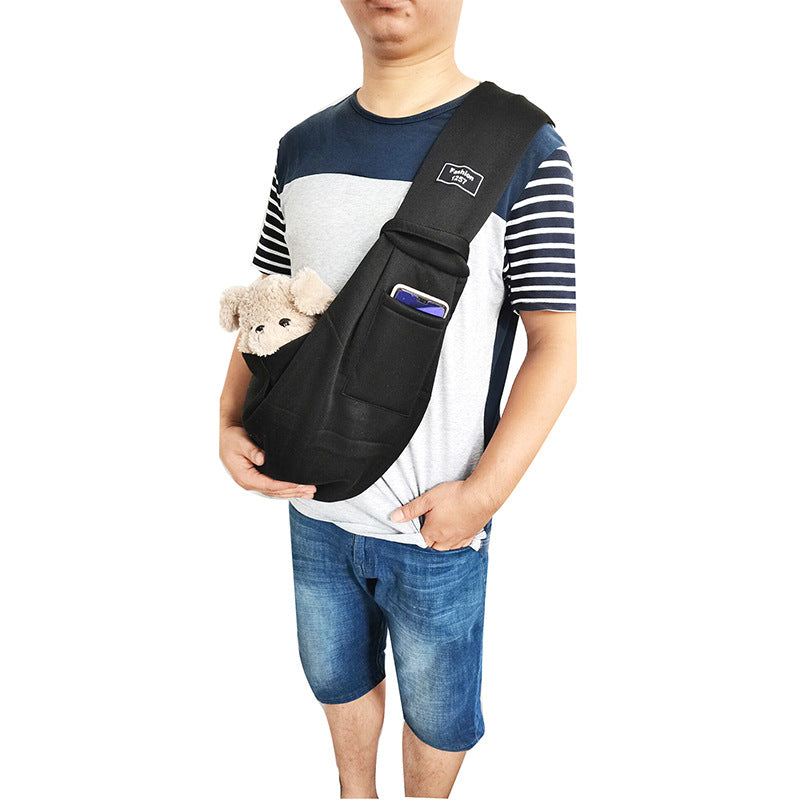 Cross-border new foldable cat bag, pet supplies crossbody dog backpack outdoor portable wholesale pet bag