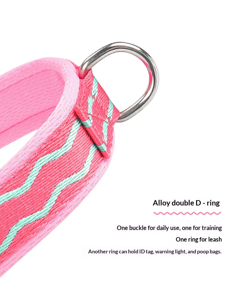 Durable T-shaped comfortable dog leash, dog harness, vest, pet walking leash for small and medium-sized dogs