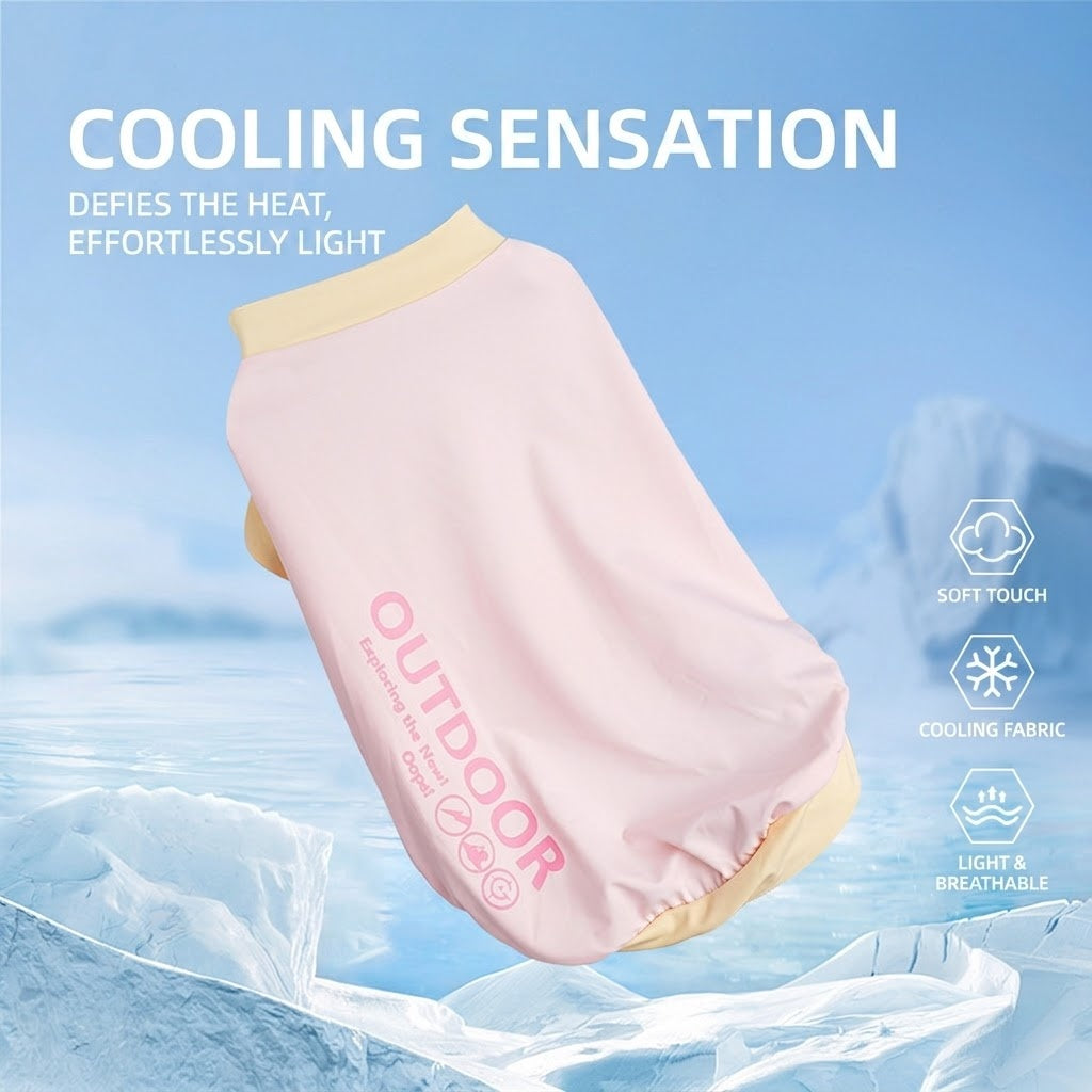 Cool-feet color-blocked breathable outerwear for Bichon Frise and Schnauzer dogs, suitable for spring and summer. Wholesale puppies and cats