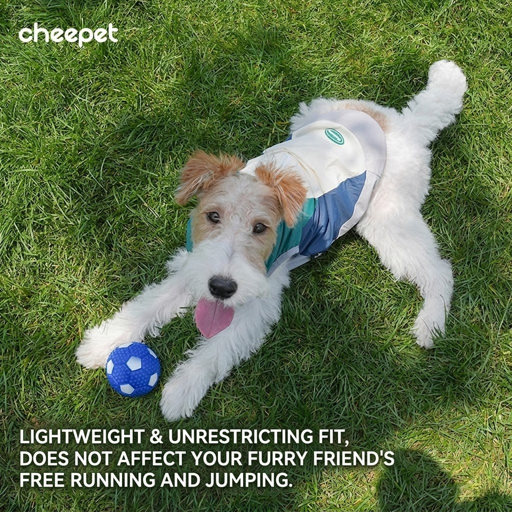 New summer pet sun protection clothing, thin and breathable skin-protecting shirt for small and medium-sized dogs, wholesale