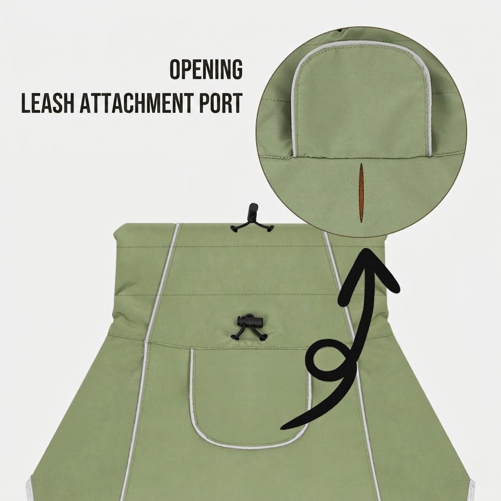 Cross-border dog clothing, pet windbreaker, waterproof and rainproof outdoor clothing for medium and large dogs, rain or shine