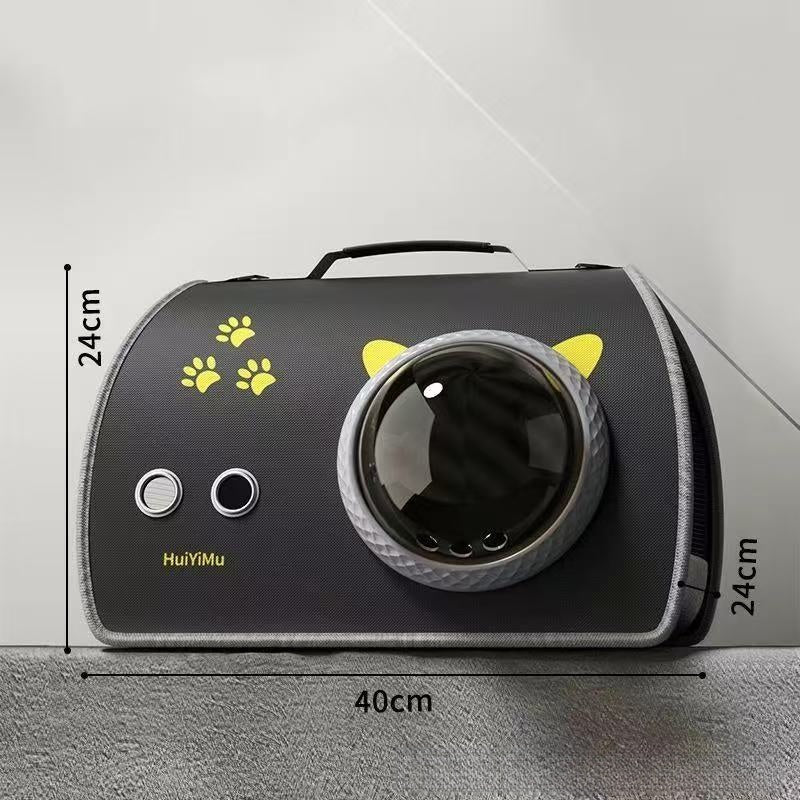 Cat bag pet travel backpack single shoulder double-sided opening large capacity breathable supplies wholesale portable pet backpack