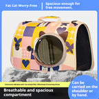 Cat bag pet travel backpack single shoulder double-sided opening large capacity breathable supplies wholesale portable pet backpack