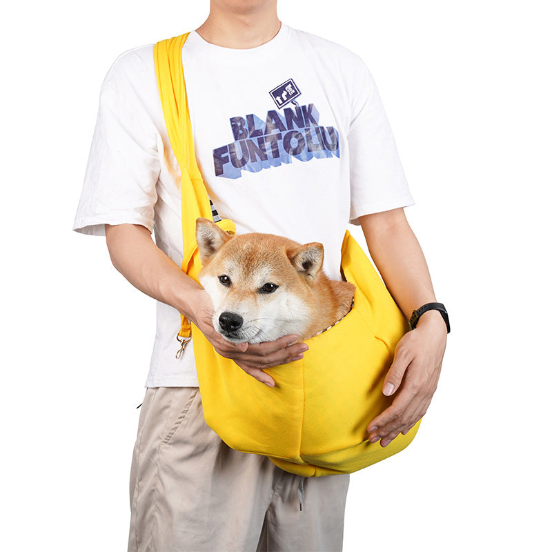 Cross-border new foldable cat bag, pet supplies crossbody dog backpack outdoor portable wholesale pet bag