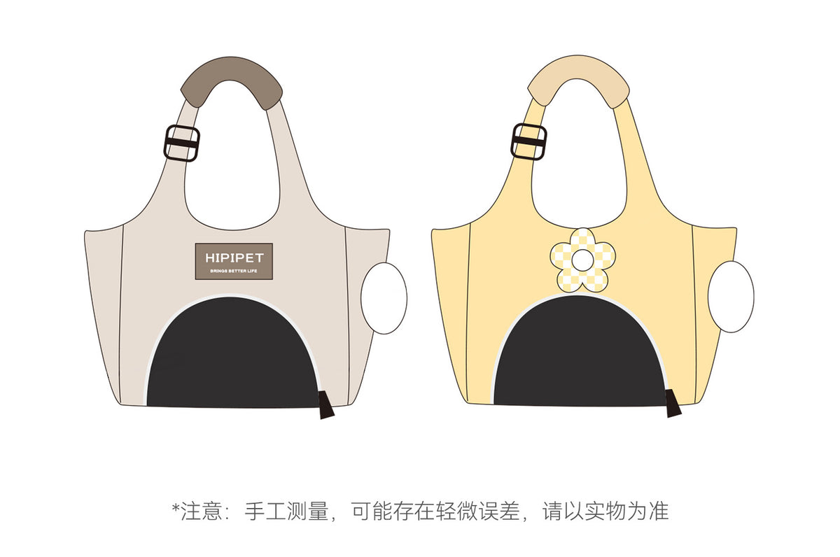 Seasonal pet cute travel canvas bag for small dogs Shih Tzu Teddy outdoor bag dog bag single-shoulder portable cat bag