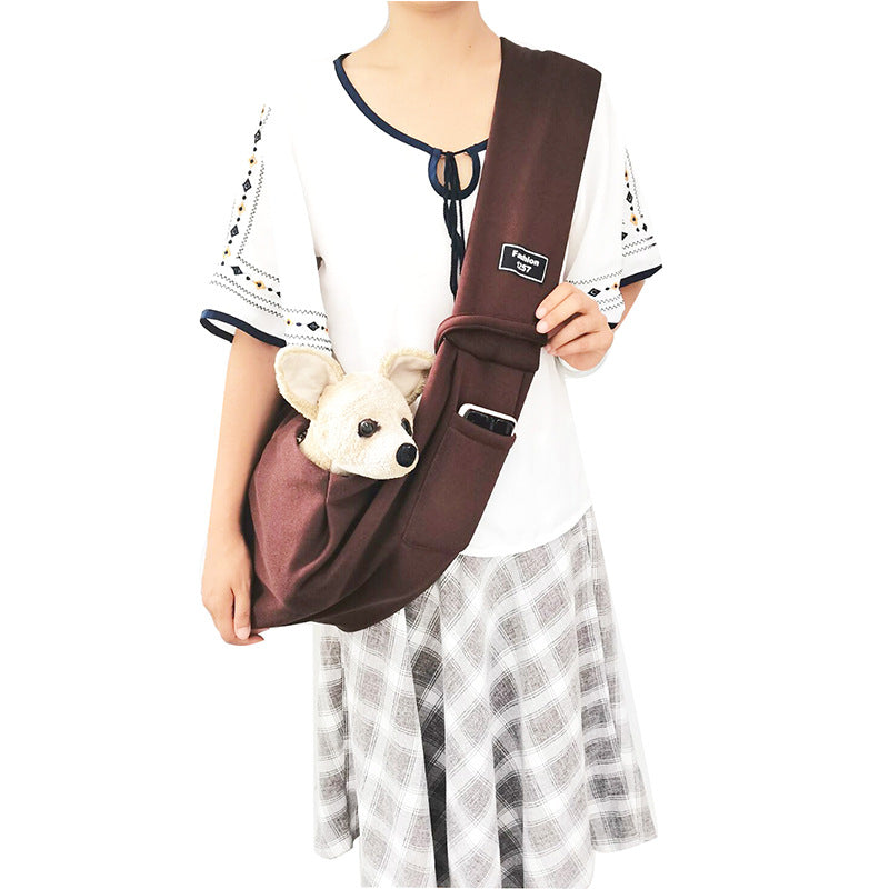 Cross-border new foldable cat bag, pet supplies crossbody dog backpack outdoor portable wholesale pet bag