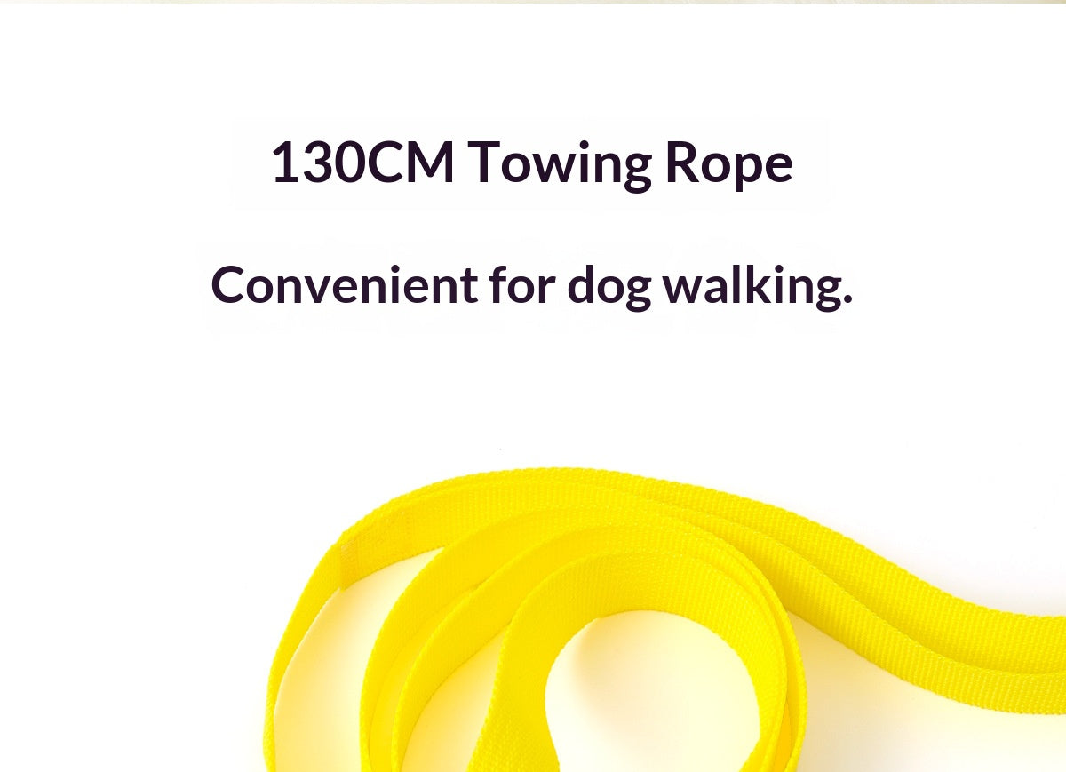 Dog leash vest for Pomeranian, Teddy, Bichon Frise puppies, and other small breeds; dog harness, leash, and dog chain