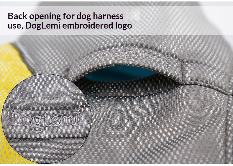 Cross-border factory direct sales of dog cooling vests, pet clothes, summer breathable pet heatstroke prevention and cooling dog clothes