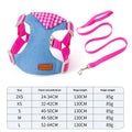 Dog leash, harness, vest style, for small dogs like Bichon Frise and Pomeranian, pet harness, dog leash, pet supplies