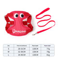Dog leash vest for Pomeranian, Teddy, Bichon Frise puppies, and other small breeds; dog harness, leash, and dog chain