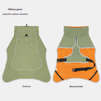 Cross-border dog clothing, pet windbreaker, waterproof and rainproof outdoor clothing for medium and large dogs, rain or shine