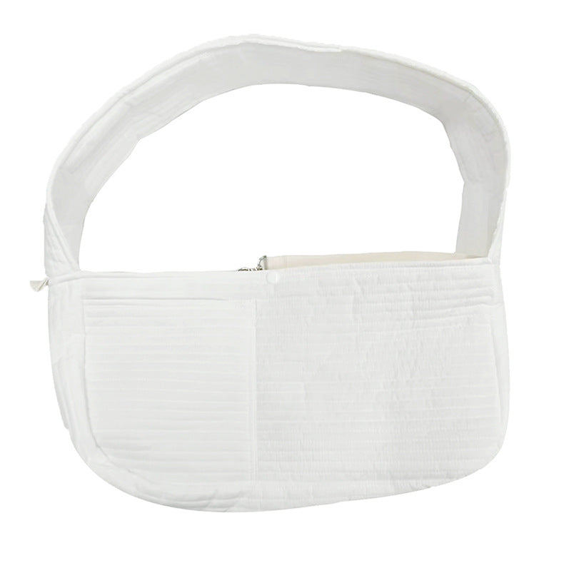 Cross-border new foldable cat bag, pet supplies crossbody dog backpack outdoor portable wholesale pet bag