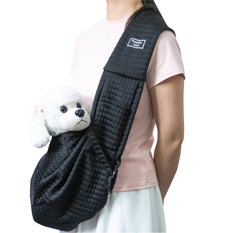 Cross-border new foldable cat bag, pet supplies crossbody dog backpack outdoor portable wholesale pet bag
