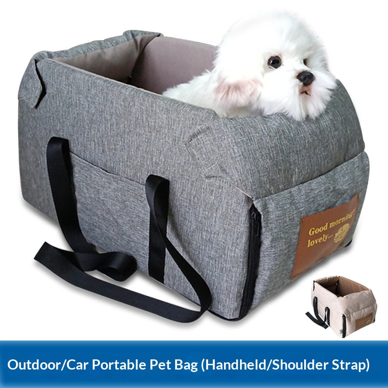 Pet car dog bed pad all-season universal multi-function cat bed travel outdoor travel bag portable pet bag