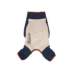 Dog clothes for autumn and winter, four-legged base layer, Schnauzer, high collar, color-blocked, warm, fleece-feel basic puppy clothes wholesale