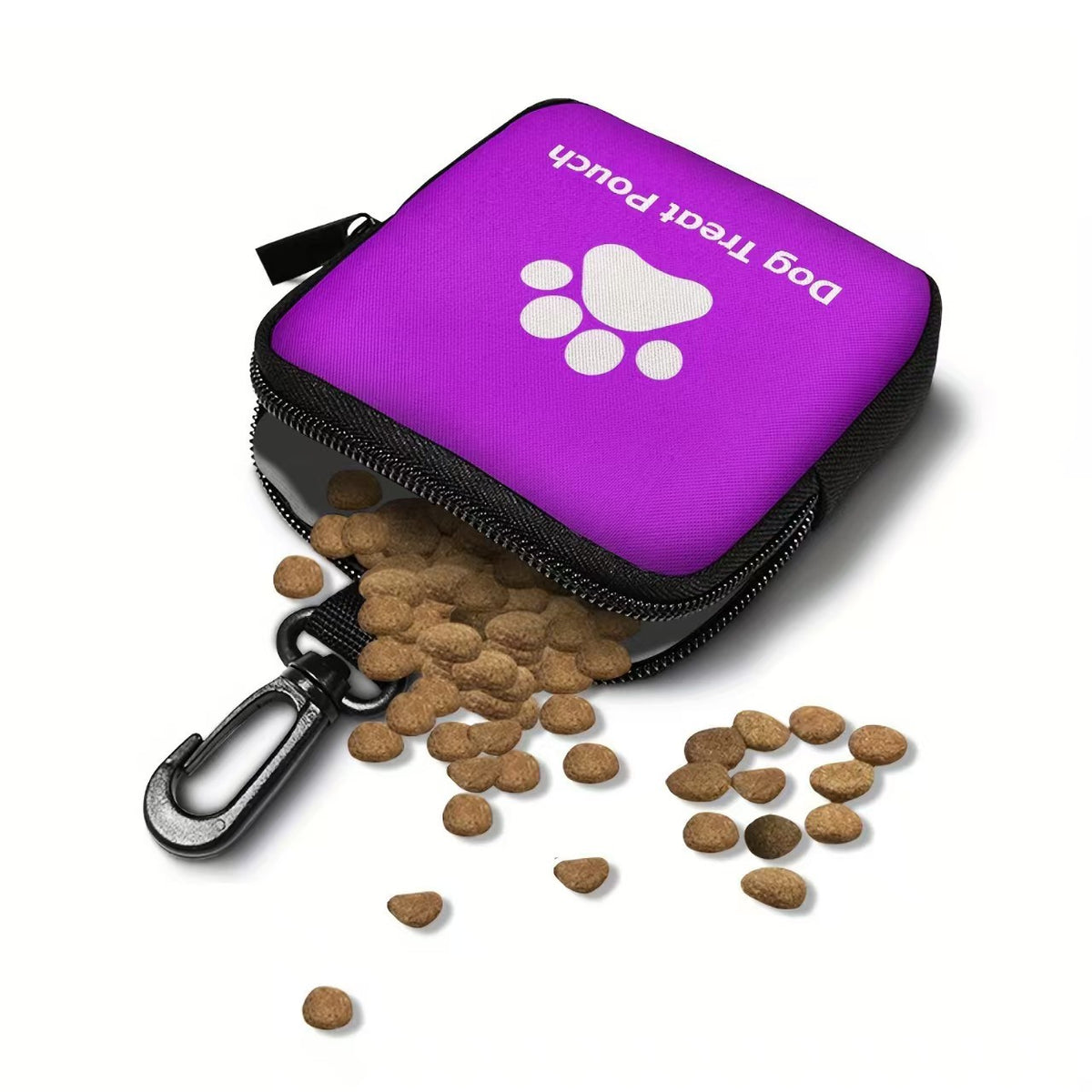 New Arrival Dog Paw Bag with Zipper Closure, Waterproof and Durable Dog Training Snack Bag, Portable Pet Bag