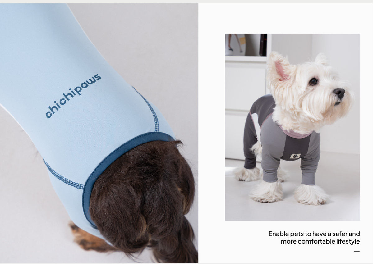Pet sun protection clothing, four-legged dog cooling clothing, skin-protecting clothing to prevent hair flying and cool down, suitable for medium and large dogs in summer