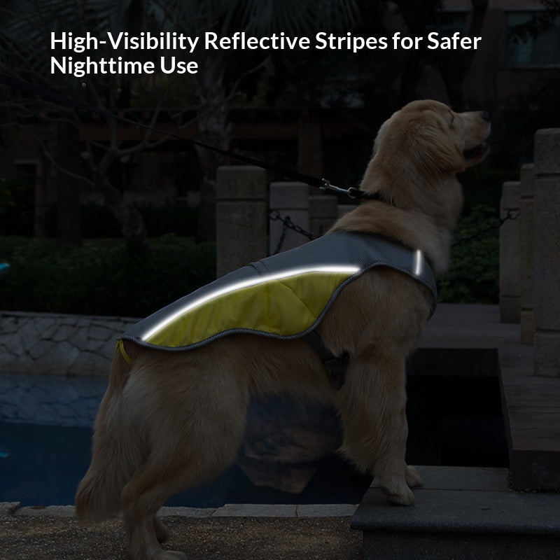 Cross-border factory direct sales of dog cooling vests, pet clothes, summer breathable pet heatstroke prevention and cooling dog clothes