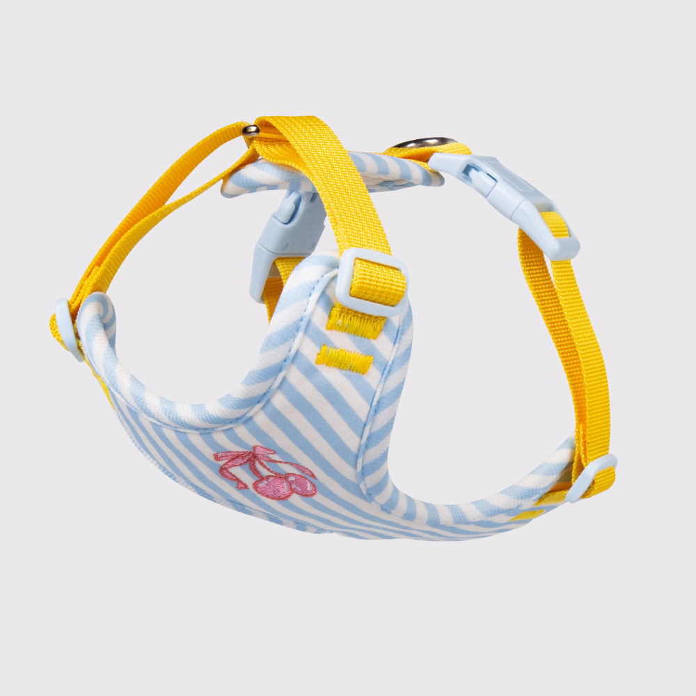 Pet vest-style harness, small dog leash, anti-escape, cute dog rope, small and medium-sized dog leash