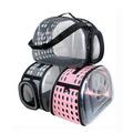 Crossbody pet bag breathable portable cat outdoor bag dog backpack foldable transparent cat bag large capacity travel bag wholesale