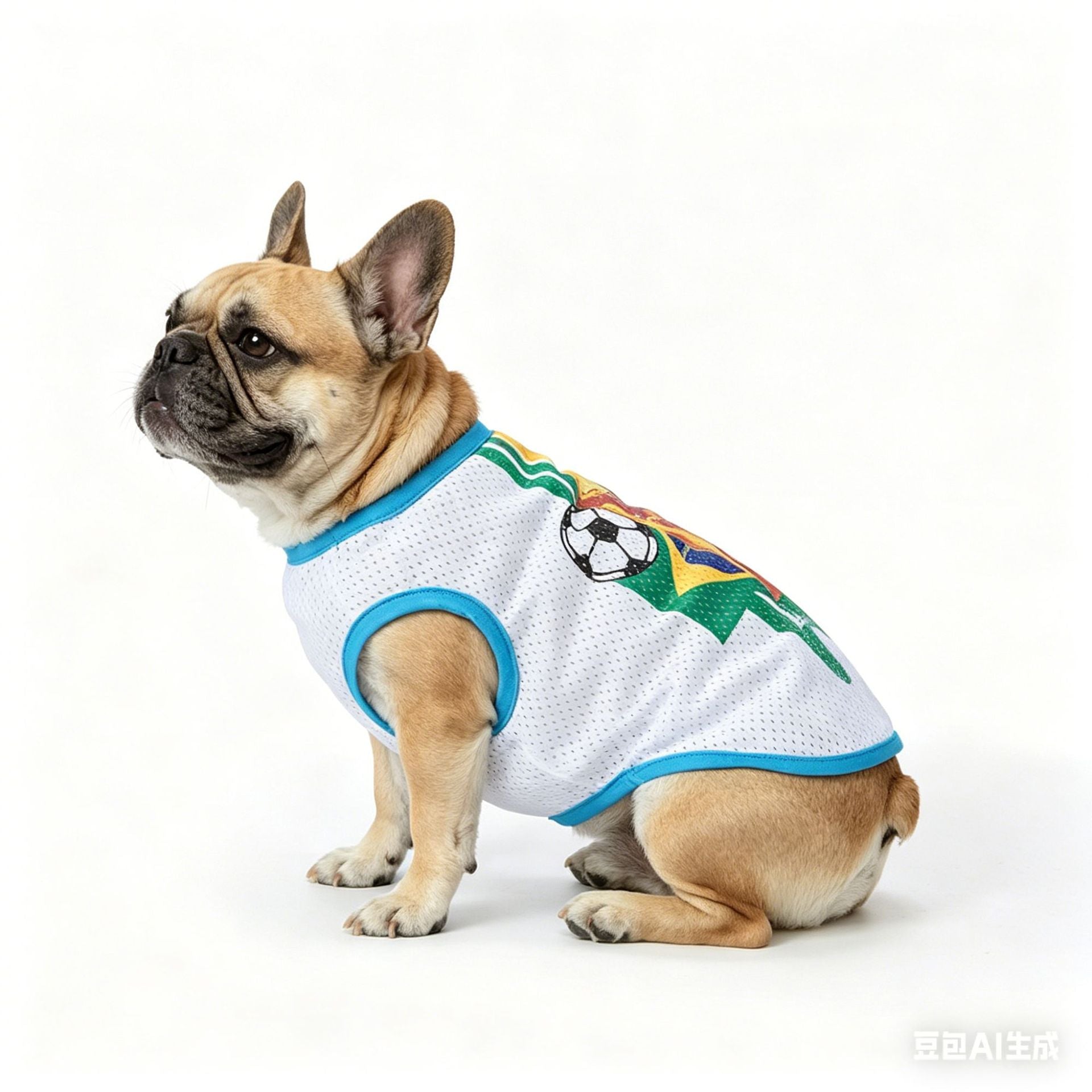Cross-border hot-selling summer new arrivals World Cup pet jerseys, puppy uniforms, breathable vests, dog clothes