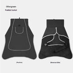 Cross-border dog clothing, pet windbreaker, waterproof and rainproof outdoor clothing for medium and large dogs, rain or shine