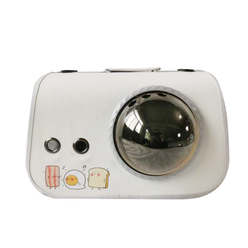 Cat bag pet travel backpack single shoulder double-sided opening large capacity breathable supplies wholesale portable pet backpack