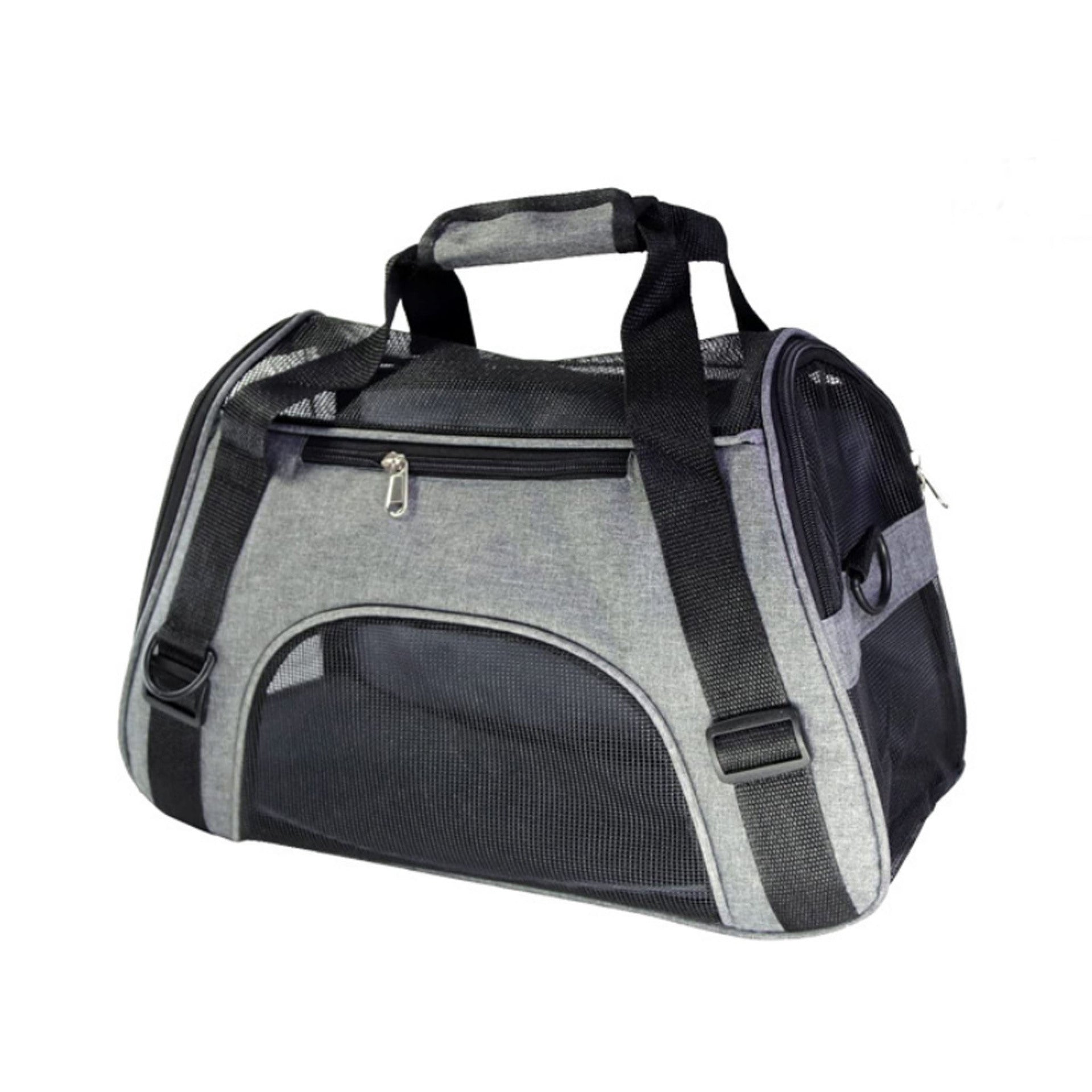 Lightweight, breathable, portable pet carrier/slingback bag/foldable cat bag/cat carrier for easy carrying when out and about.