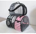 Crossbody pet bag breathable portable cat outdoor bag dog backpack foldable transparent cat bag large capacity travel bag wholesale